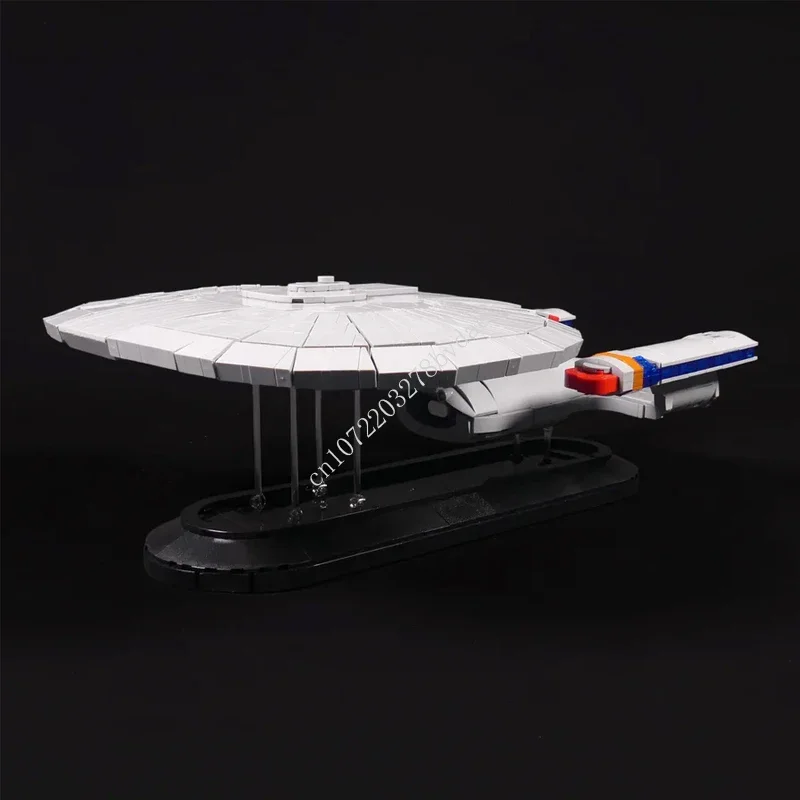 1771PCS USS Enterprise (NCC-1701-D) Space War Military MOC SpaceShip Battle Model Building Blocks DIY Education Model Toys Gift