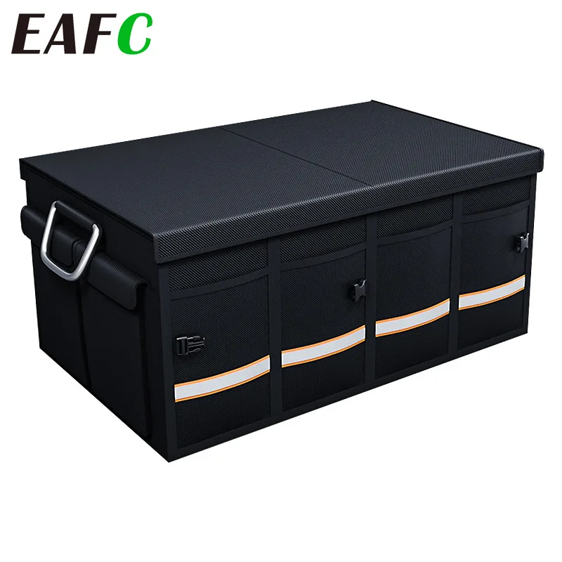 46/66L Car Trunk Storage Box Foldable Car Trunk Storage Box Storage Box Outdoor Travel Storage Box Suitable for Car SUV Trunk