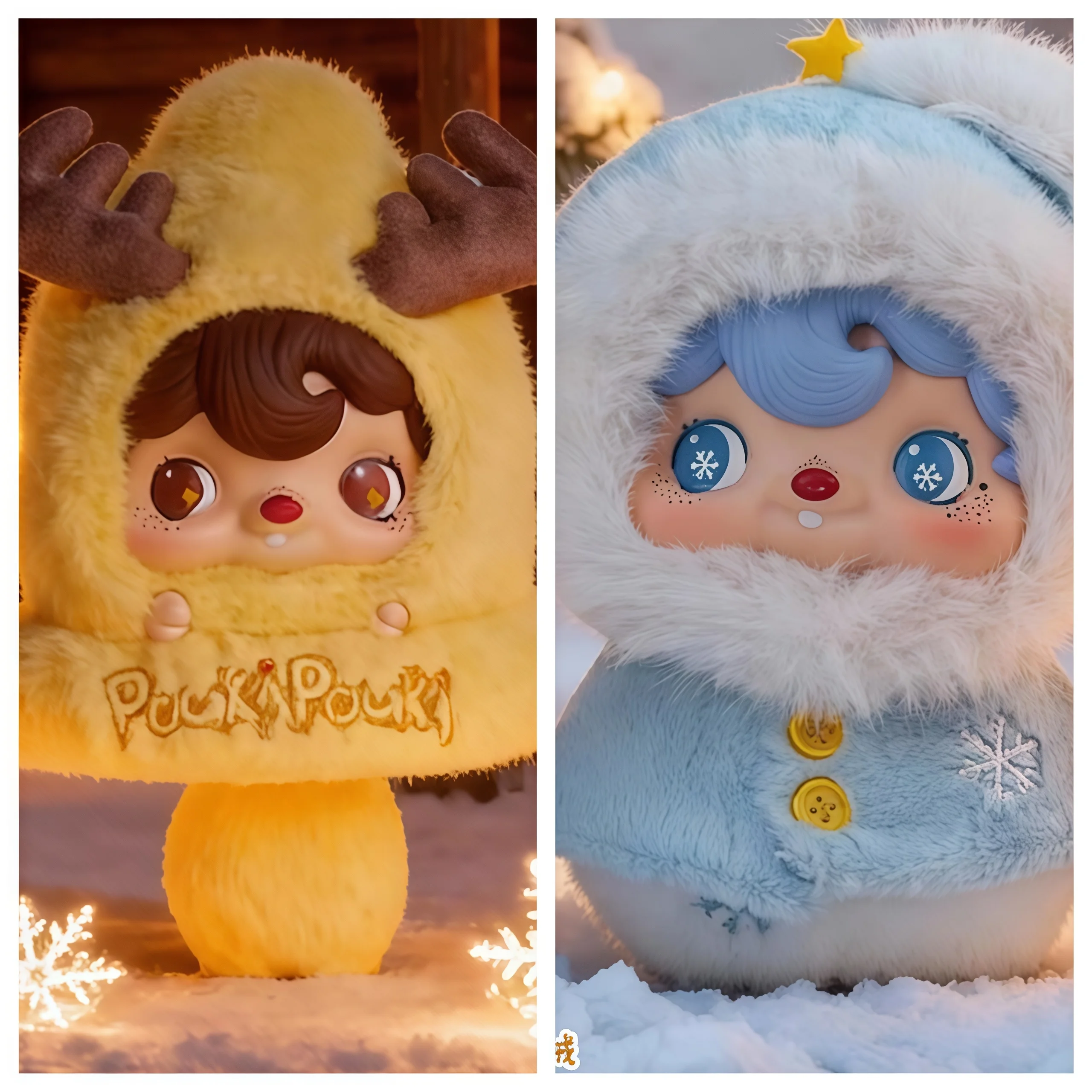 

New Product In Stock: Polkadot Winter Letter Warm Winter Waltz Vinyl Plush Collectible Pendant Christmas Holiday Gift