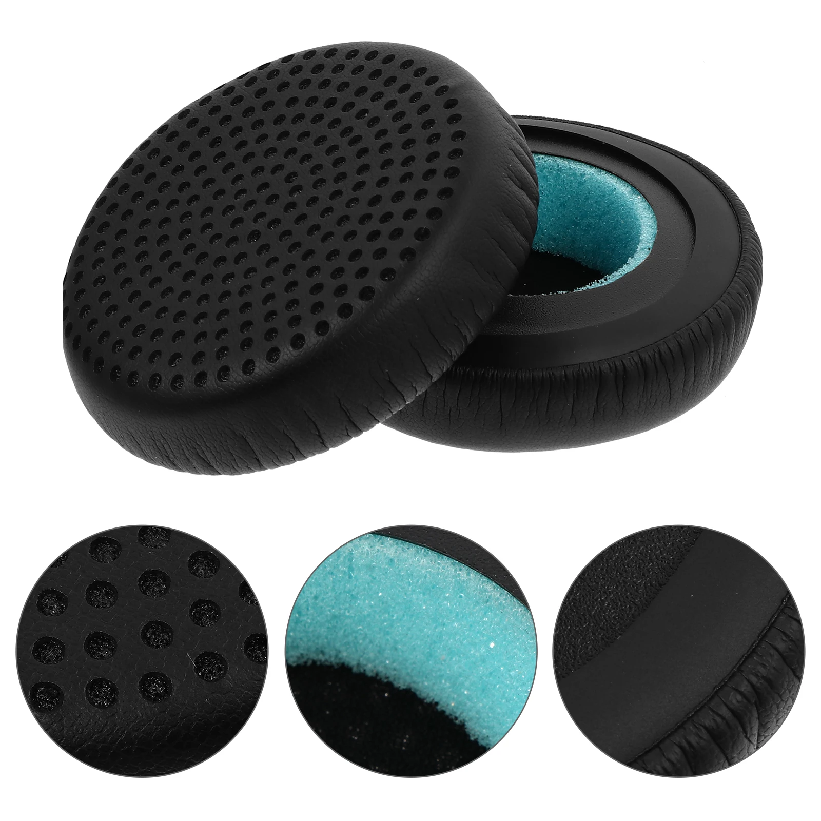 

Earphone Case Pads Headphones Ear-pads Covers Headband Cushions Headset Premium Aldult