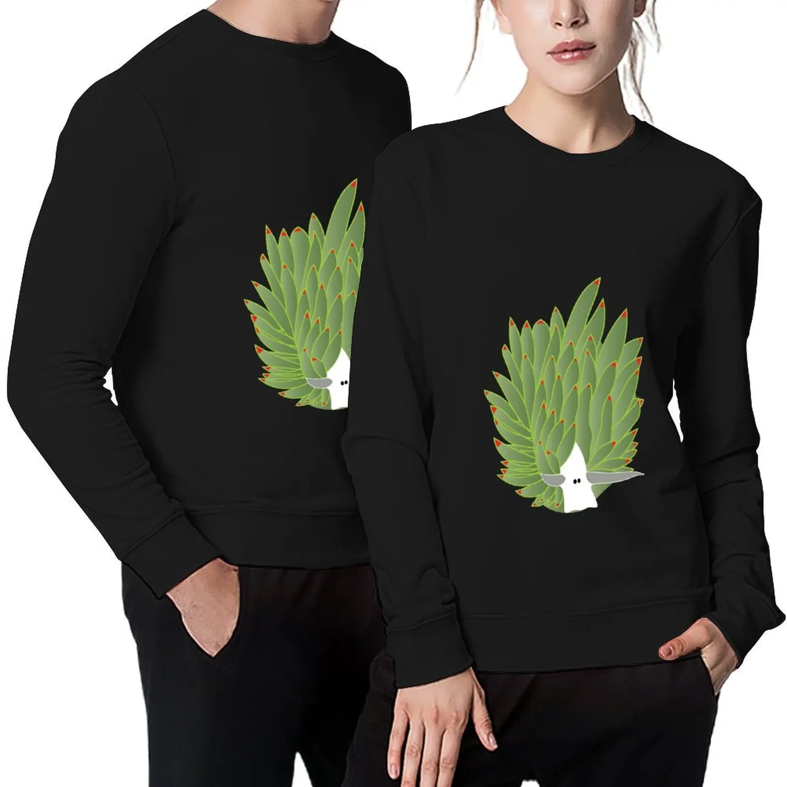 

Leaf Snail, Leaf Sheep, Leaf Sheep Snail Pullover anime clothing men's winter sweater korean clothes tracksuit men's sweatshirts