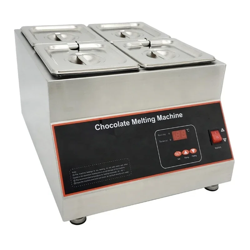 Chocolate Tempering Machine 12kg Capacity Chocolate Melter 500w Temperature Adjustable