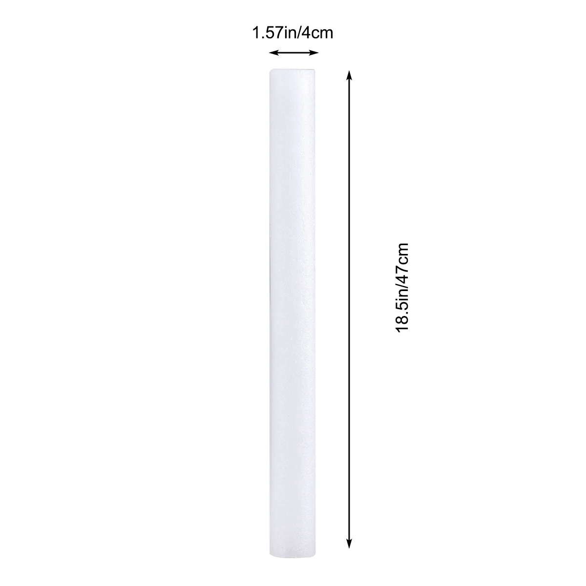 30 peças suprimentos para festa de concerto led bastões brilhantes em massa branco material premium luz fluorescente portátil