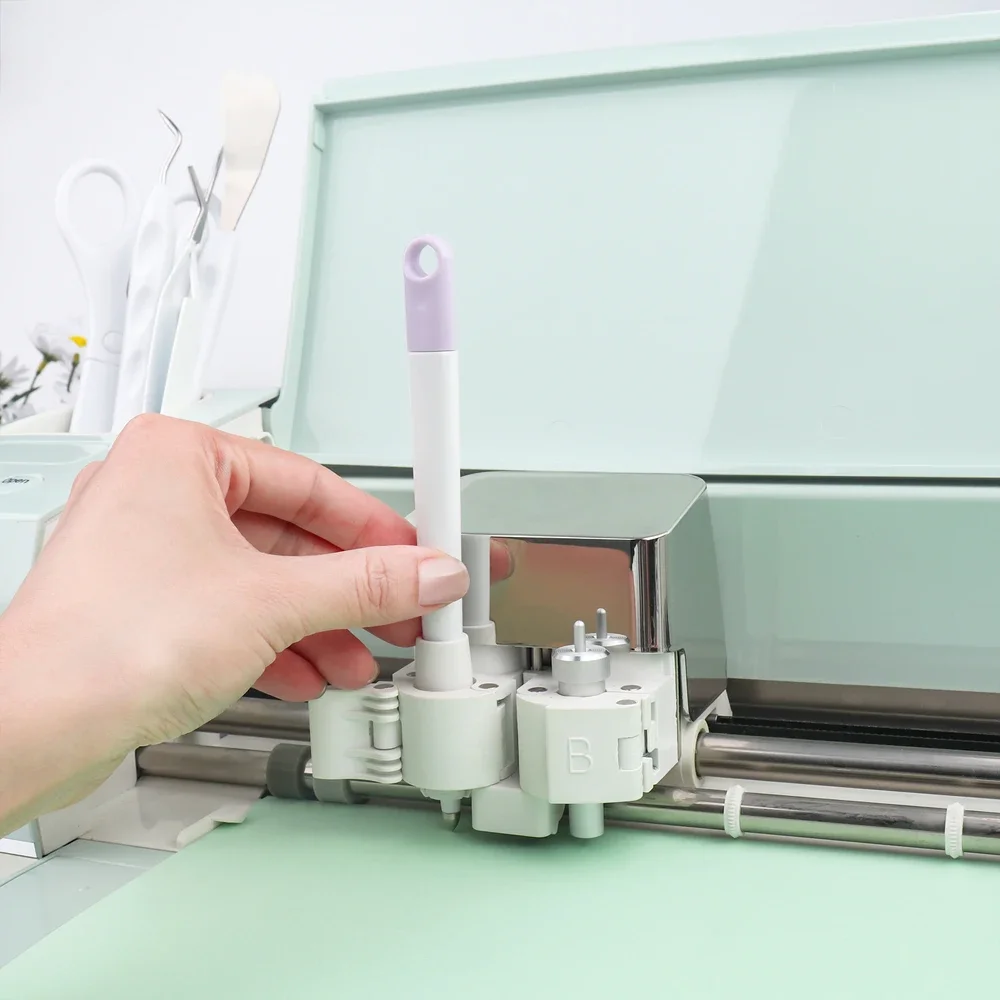 1 Scoring Stylus Scoring Tool Pen für Cricut Maker ist einfach zu installieren und perfekt für die Herstellung von Kartengrußkarten, Umschlägen, Boxen