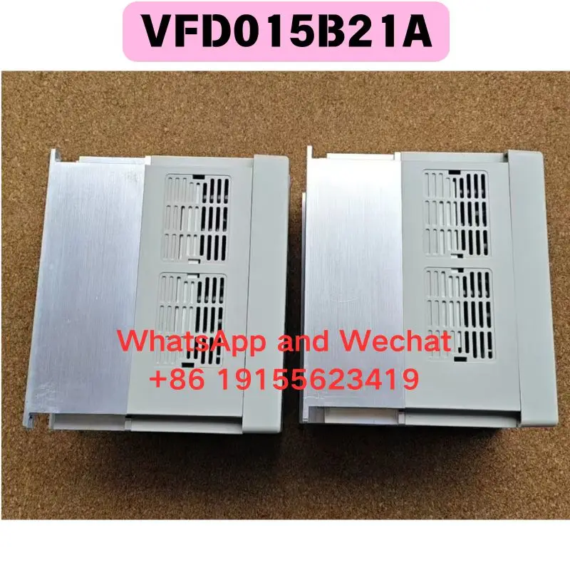 Used OEM disassembled parts VFD015B21A Frequency converter Functional test OK Quick delivery