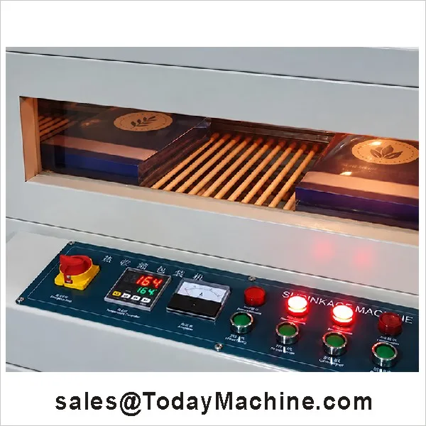 Electronic Products Shrink Film Wrapping Machine Shrink Tunnel Machine Automatic Side Sealing Shrink Packing Machine