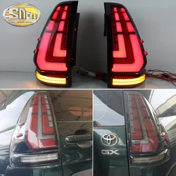 Car LED Tail Light For Lexus GX470 LED Rear Running Lamp + Brake Lamp + Reverse + Dynamic Turn Signal