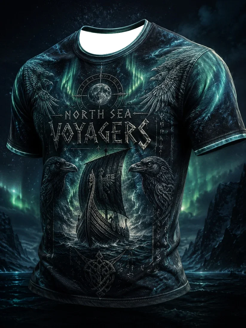 Summer Viking Clothing - 2027 여름 새로운 스타일 야외 남성용