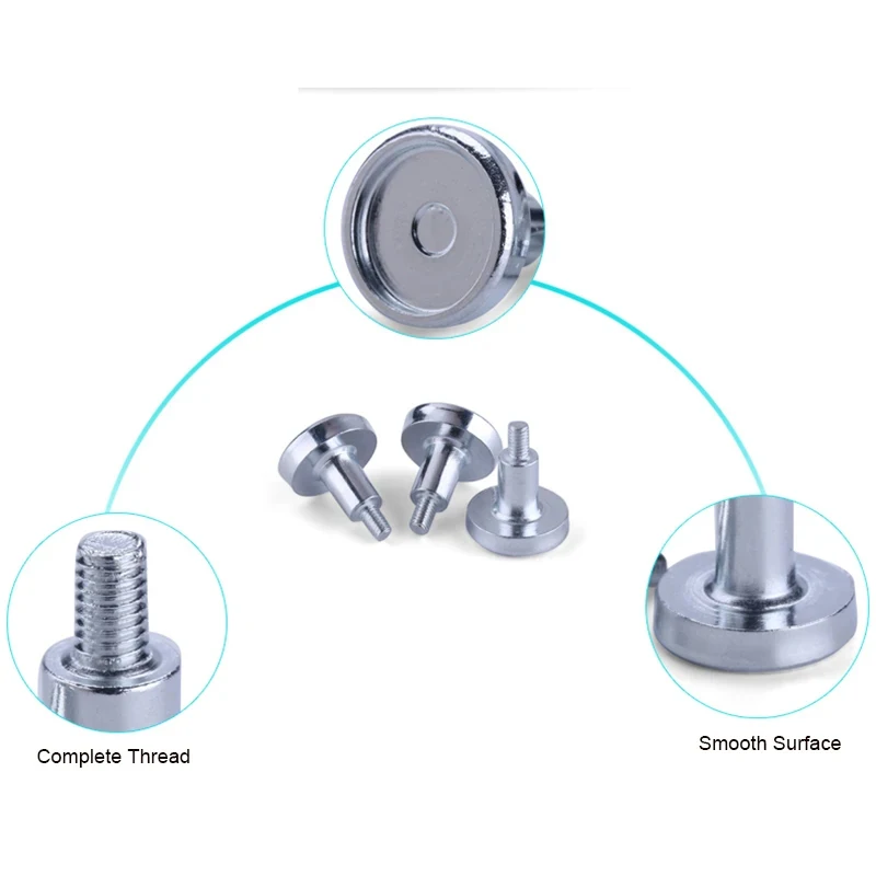 100 pz/lotto magnete sottile eccellente di avvita la colonna magnetica M3 1208 per P2 P2.5 P3 P4 P5 P6 P10 modulo principale