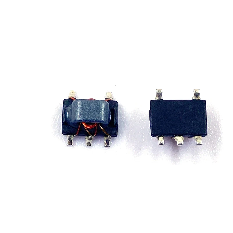 10Pcs/Lot Plc Rf Coupling Transformer 1:1 CT Power 250mw Dc 30mA Impedance 5~100mhz Small Volume Balun Smd-5