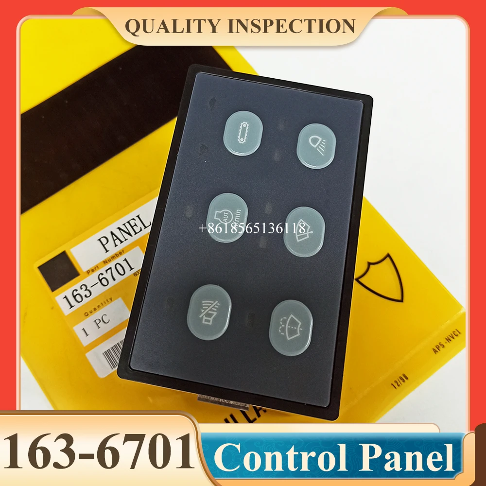 163-6701 1636701 Excavator Headlight Wiper Controller For Caterpillar CAT320C E312C E311C Control Panel