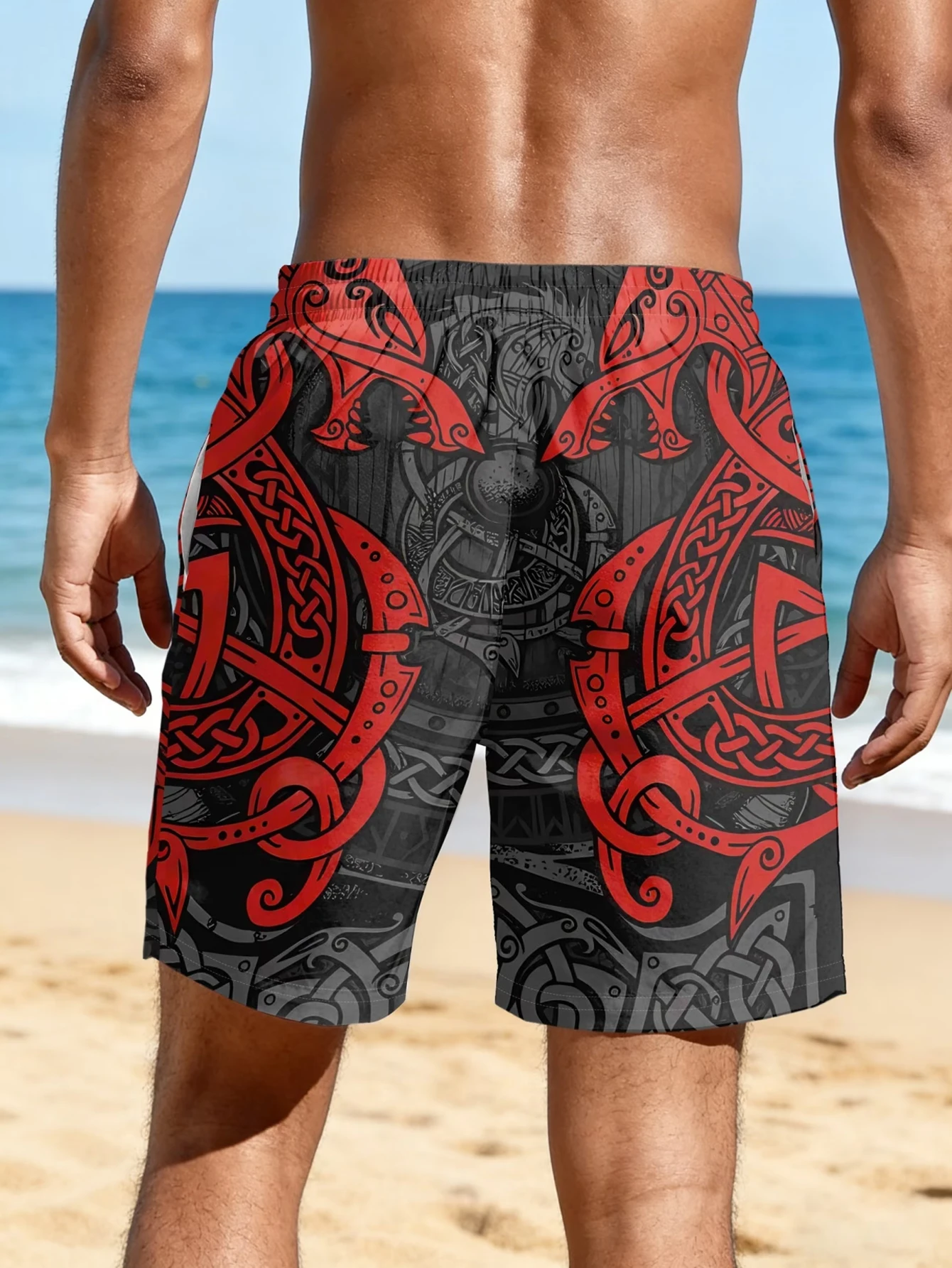 Men Viking Celtic Dragon Triba - огляд і ціна Trunks Board Surf