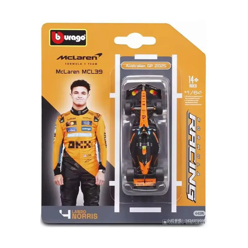 新入荷！ブバラゴ 1/64 フェラーリ SF25 合金製ミニチュアダイキャストモデル 2025 F1シリーズ レッドブル RB21 フォーミュラレーシングカー おもちゃ ﻿