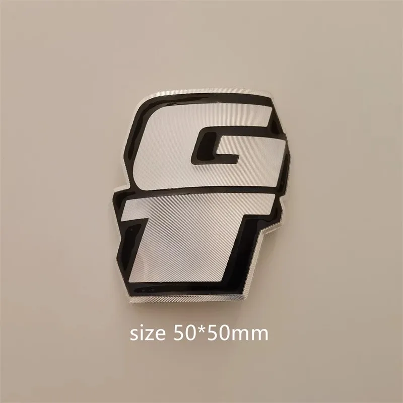 GT Bike Badge DIY Decorative Labeling, Aluminum Alloy, BMX Riding Accessories