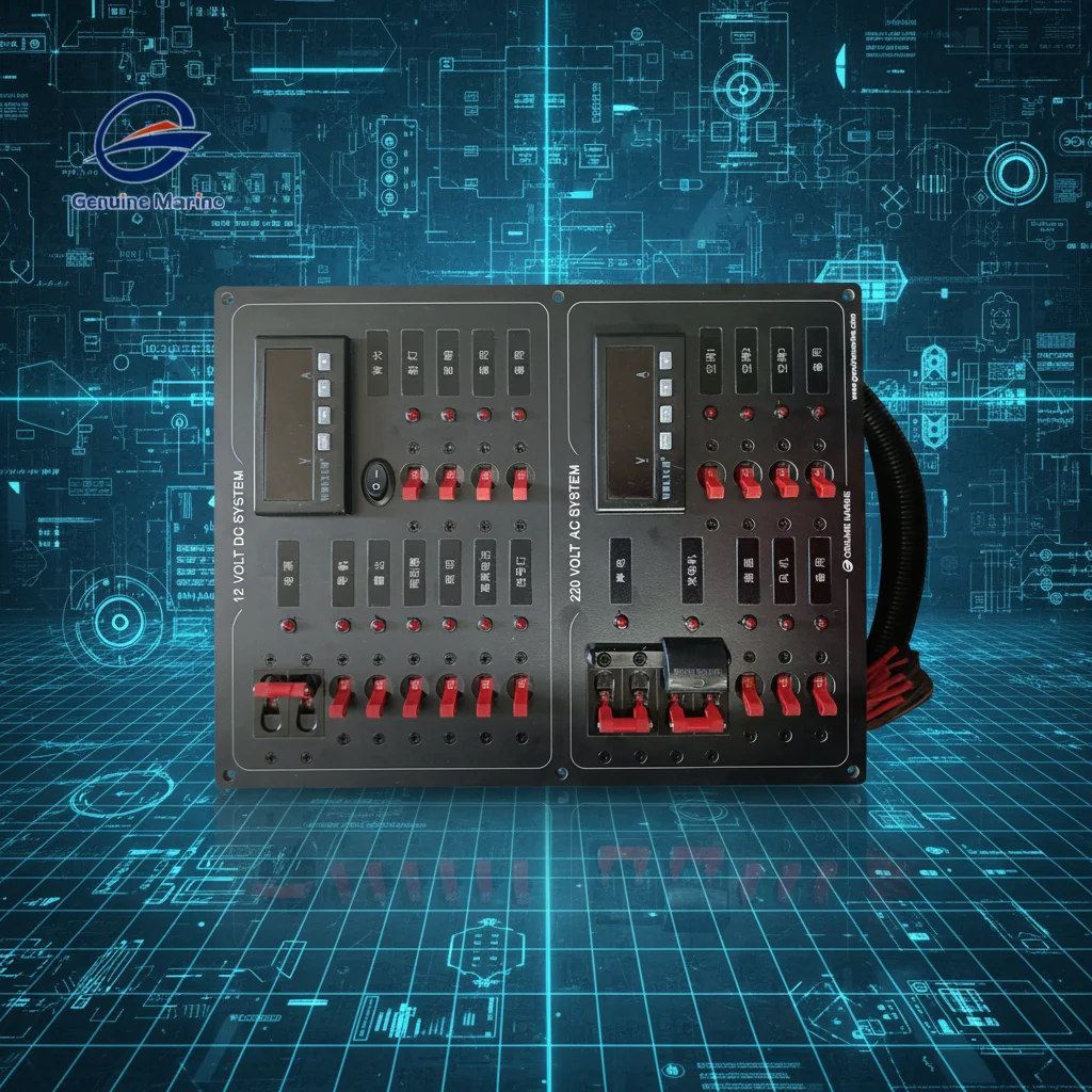 

Competitive For 6 Way Combination Boat Rocker Switch And Circuit Breakers For Car Yacht Boat Power Distribution Panels