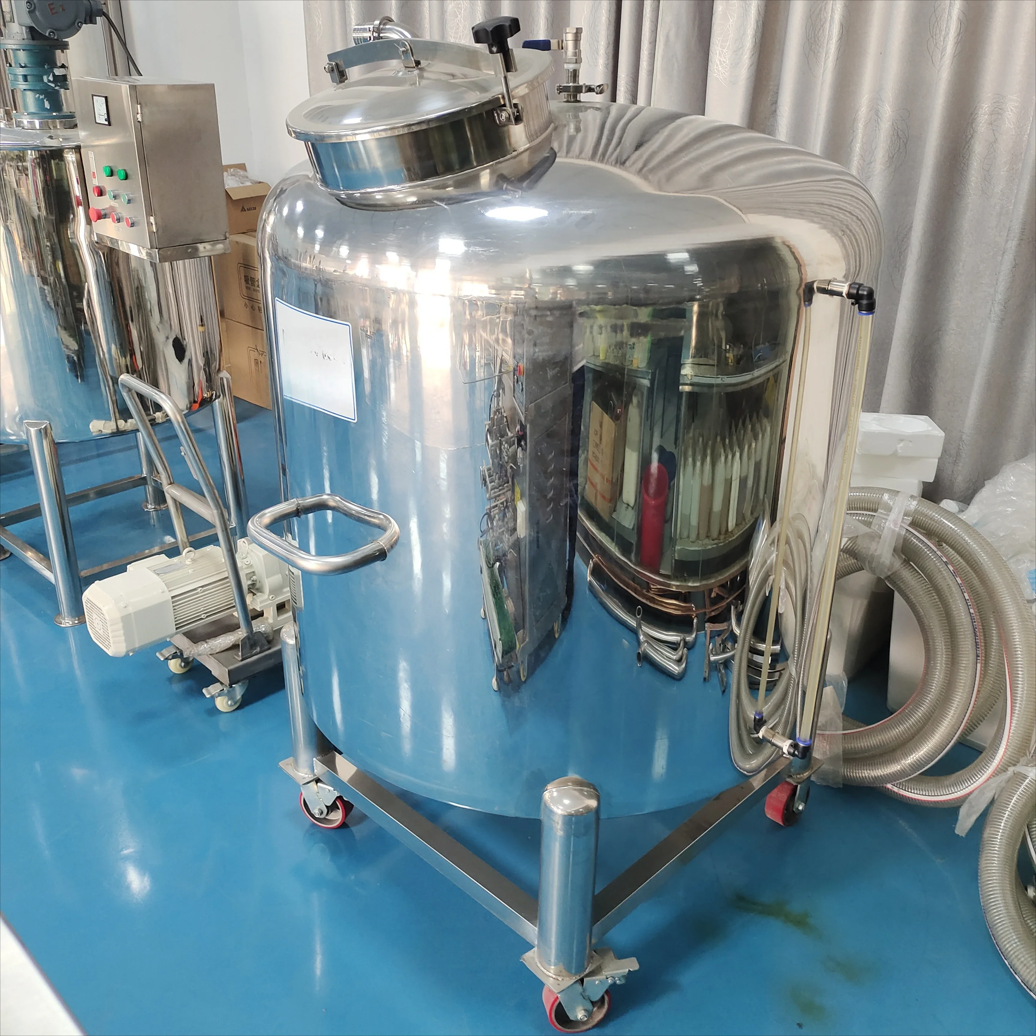 CE 5000L Yogurt Milk Processing Line Cheese Maker with Motor Core Component for Milk Cooling Storage Food Applications