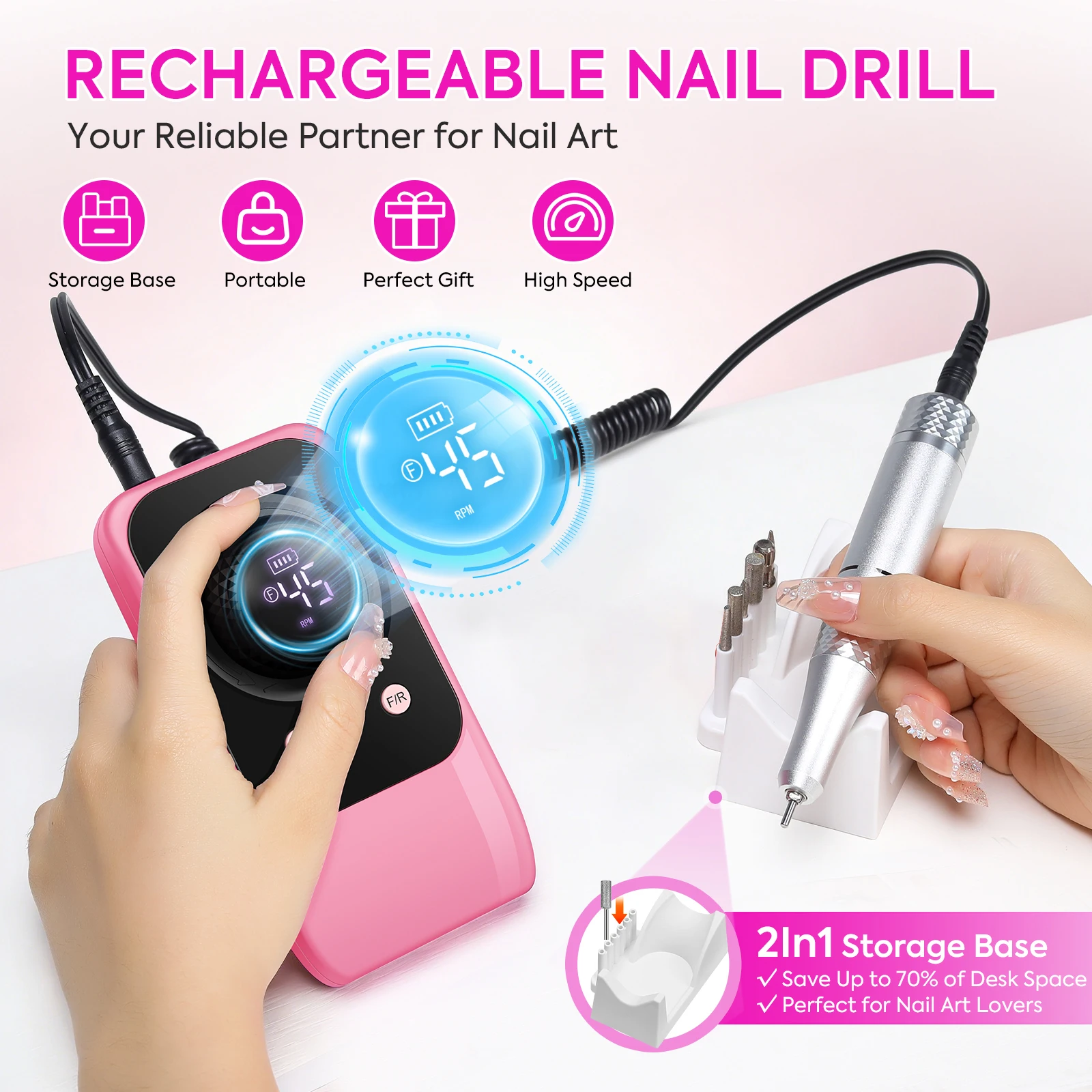 45000RPM Nagelboormachine, Dra - Tech Accessories Key recensie en prijs