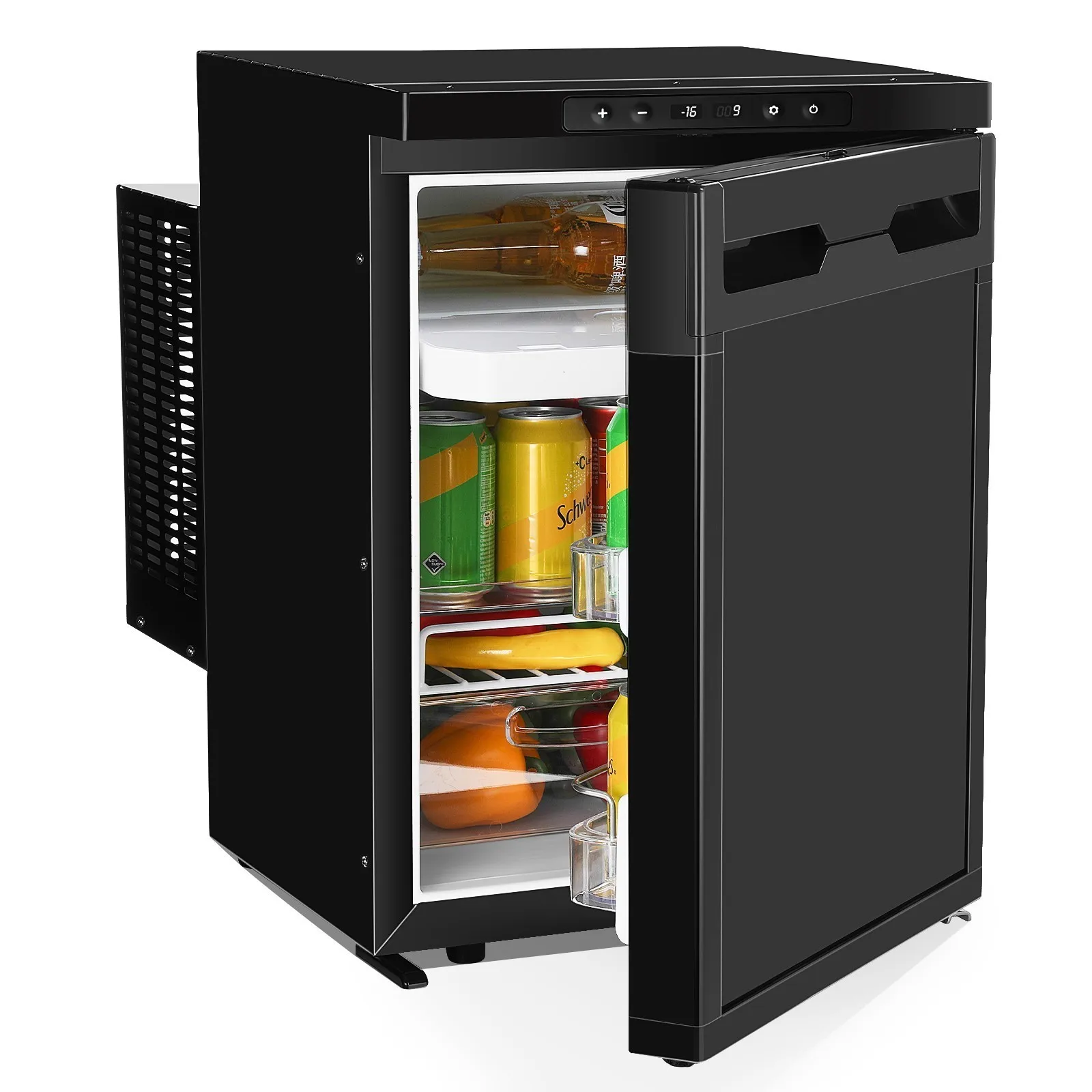 

12/24V Car Refrigerator Portable Freezer 42Qt Truck RV Fridge APP Control Silent