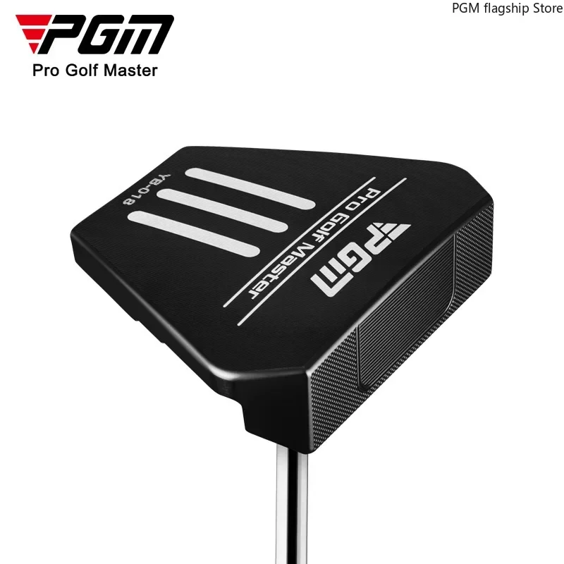 Putter da golf PGM, spingitore piatto, impugnatura ribaltabile, asta di mira, facile da usare per principianti TUG044