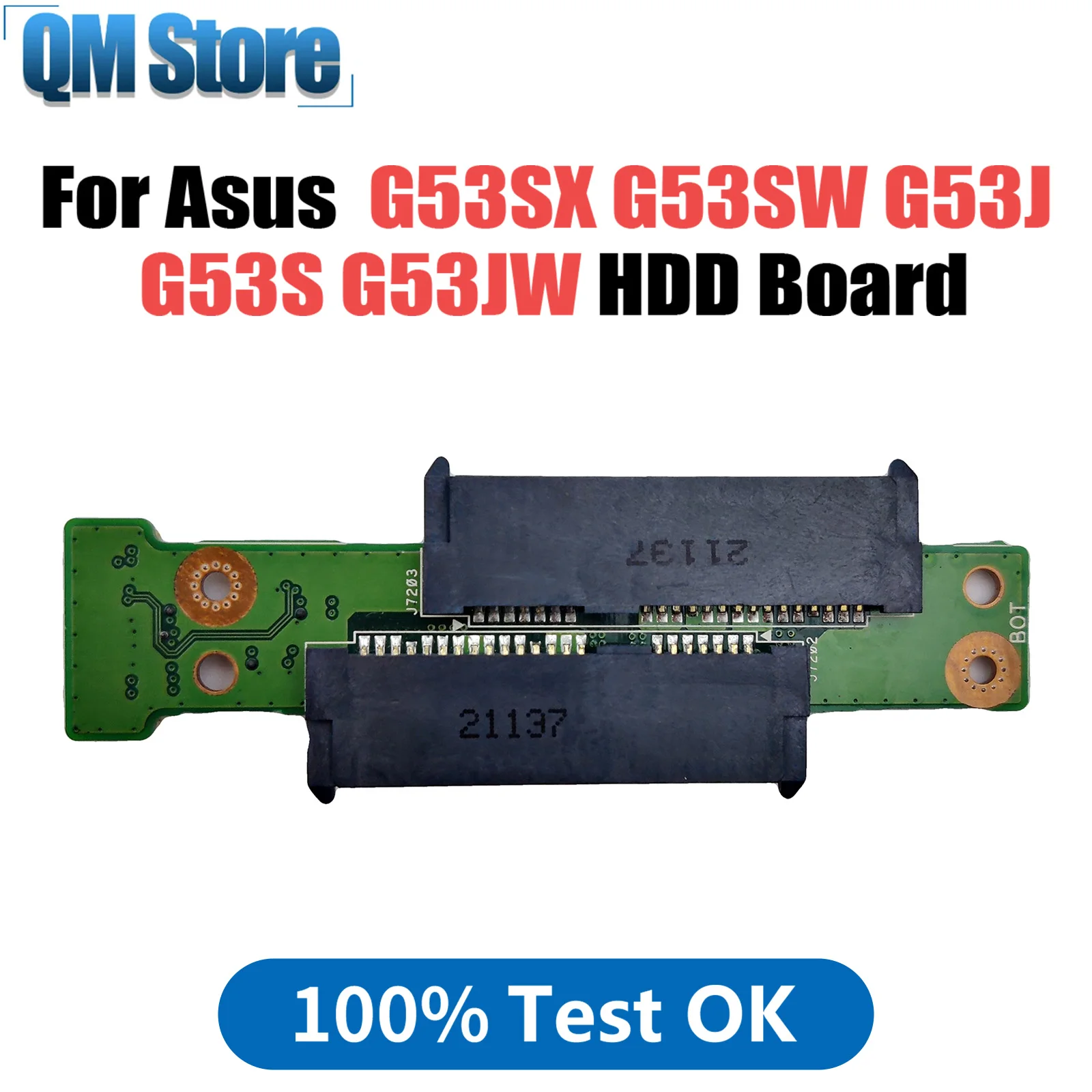 

Original For ASUS G53SX G53SW G53J G53S G53JW HDD Board REV 2.0 tested good Fast Ship