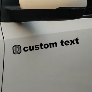 Reflective Type Personalized Test Text Dwaterproof Water Vinyl Car and Motorcycle Sticker Sticker Busage to Instagram Username Got Transportation 11 Main Sales Sticker for Craced Pary - №7