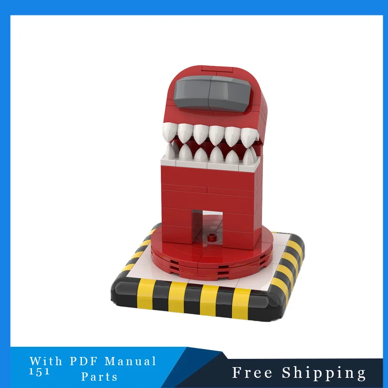 151 Elementów Popularny Modułowy Model do Składania Klocków DIY MOC Kreatywny Zestaw Zabawek Prezent na Urodziny Boże Narodzenie Dla Dorosłych i Dzieci