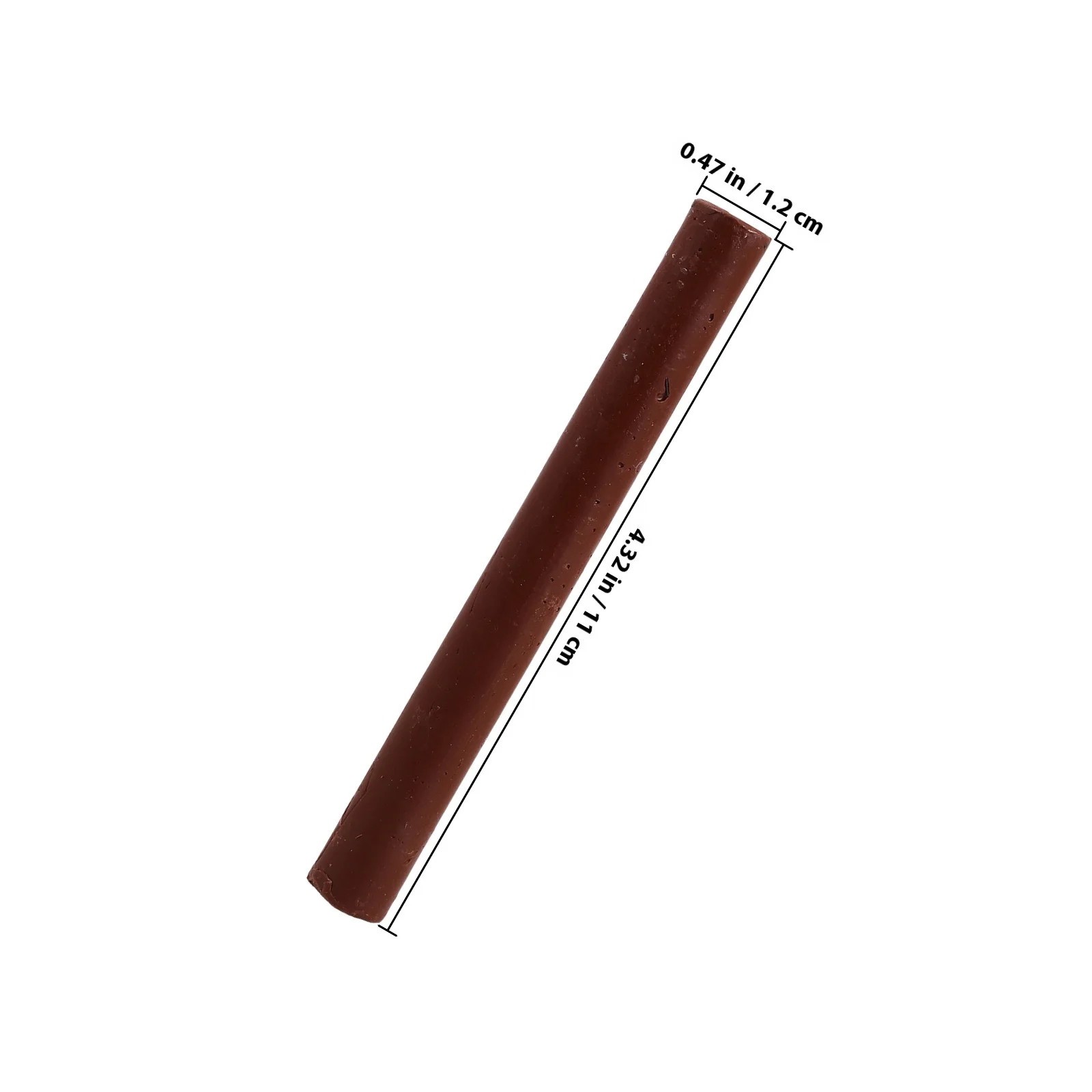 2pcs Furniture Repair Wax Filler Sticks Dark Brown Wood Scratch Remover Pen For Tables Cabinets Floors Wood Markers Restoration