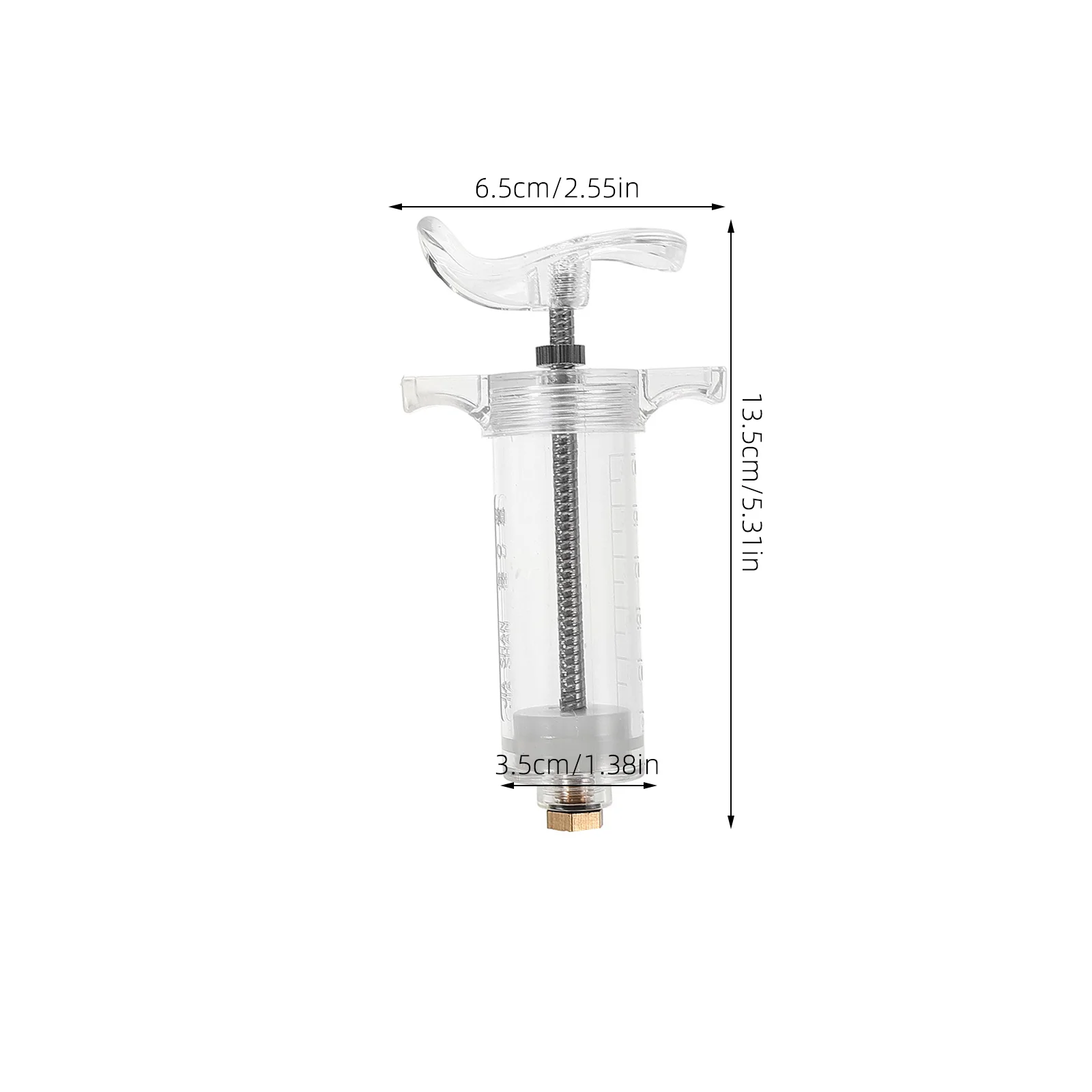 

1 Oz Oil Injector 1/4 Inch Manual Dye Tool Coolant Filling Tube Car Engine Refrigerant Leak Detection Kit Snap Coupler Oil