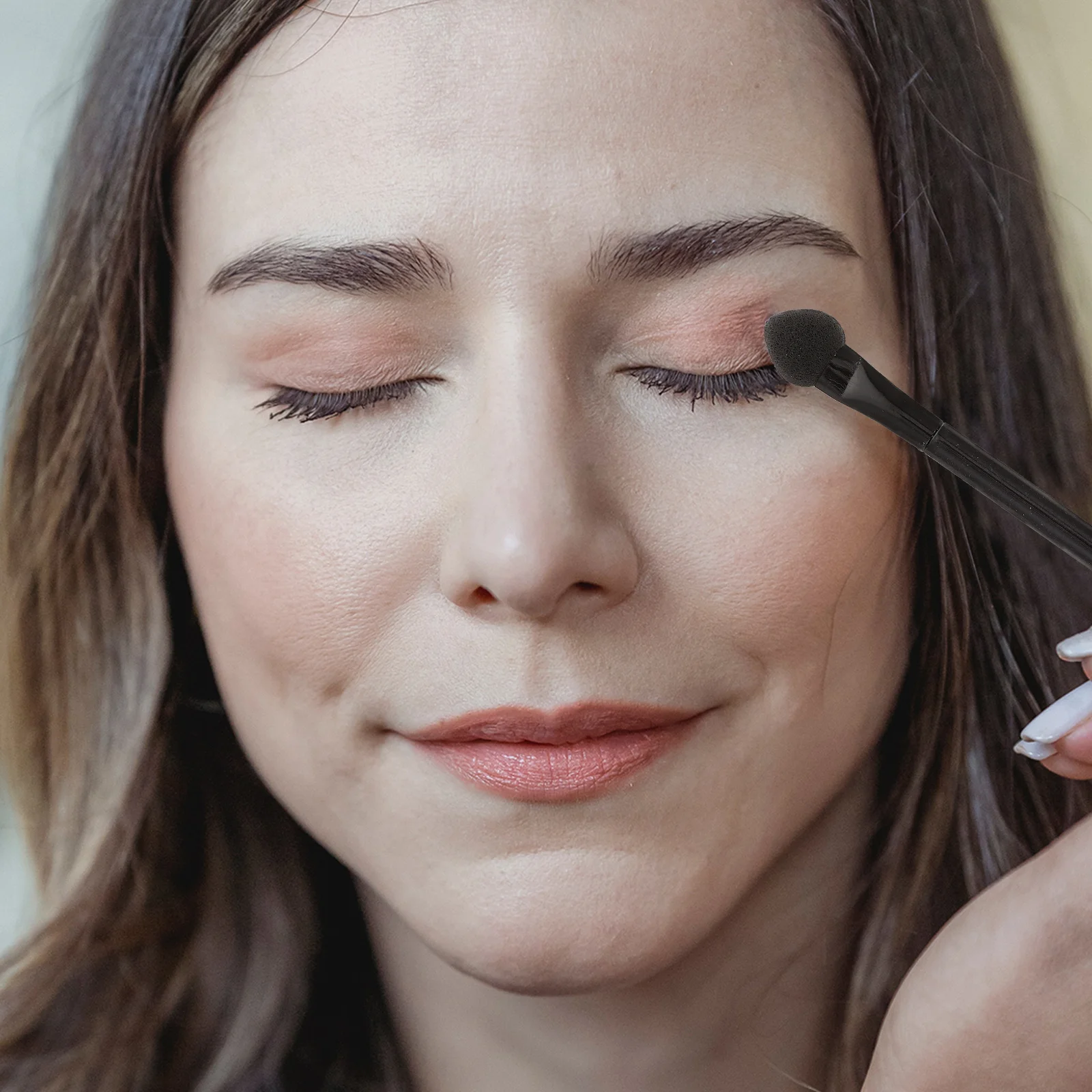 30 個アイシャドウアプリケーター両端スポンジヘッドメイクアップツールアイシャドウブレンドアクセサリー女性用