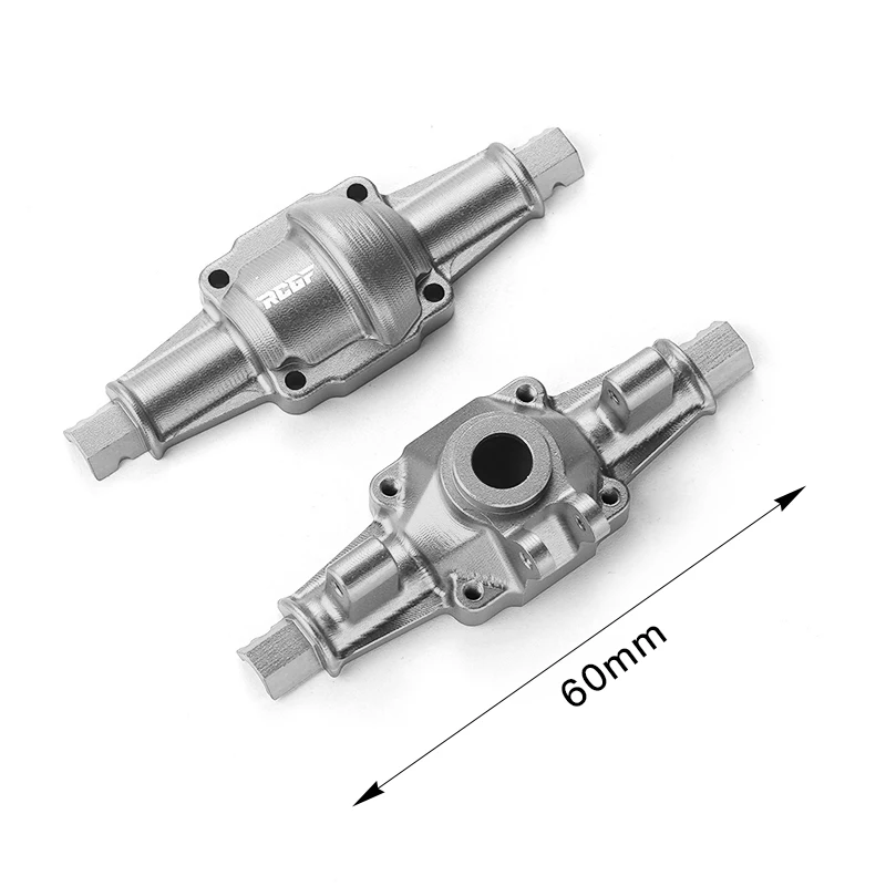 RCGOFOLLOW Aluminum Alloy CNC Machined Front And Rear Axle Housings CNC Machined Rc Front And Rear Axle Housings