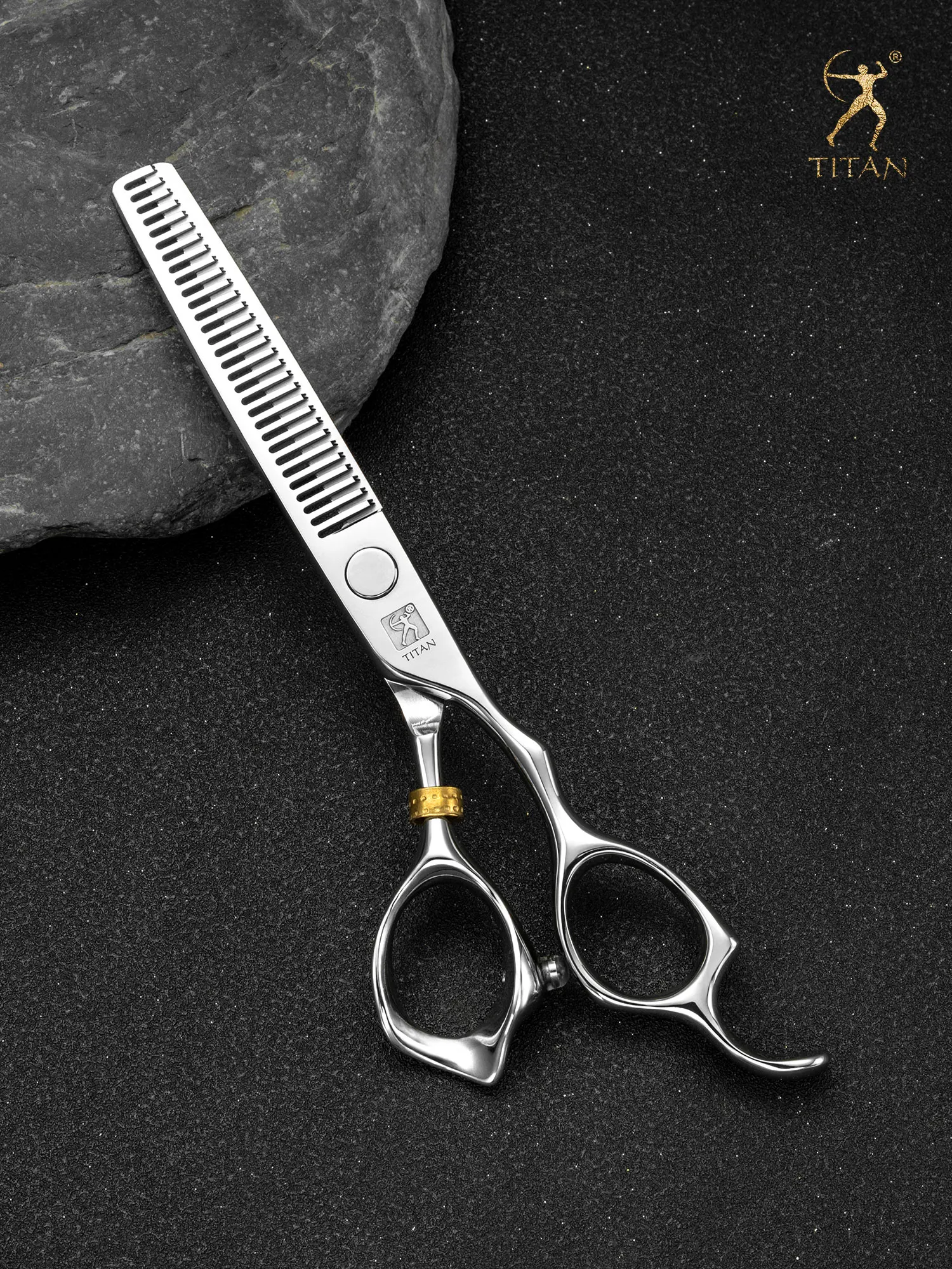 Titan 3D Schere Professionelle Friseurschere Haarschneidemaschine Friseursalon Haarschere – Detail 8