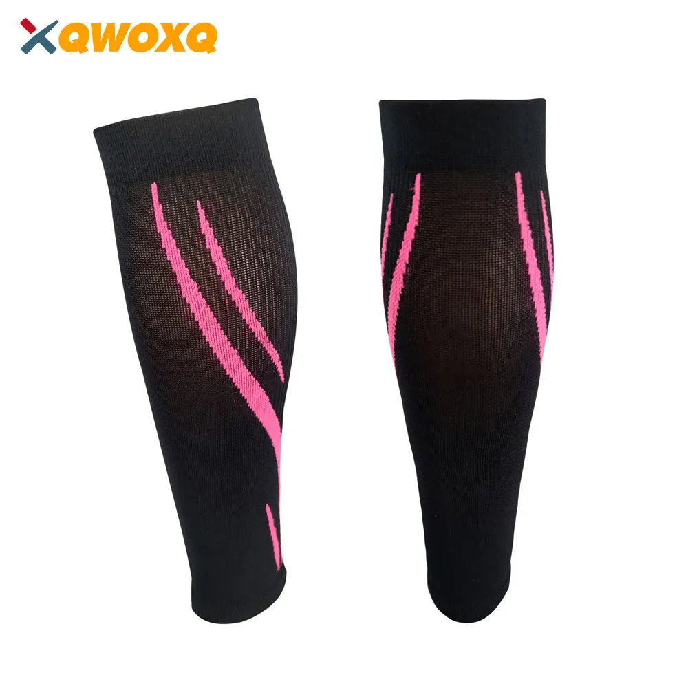 1 Pair New Calf Compression Sleeves - 20-30mmHg Shin Splint Compression Sleeve Recover Varicose Veins, Torn Calf and Pain Relief