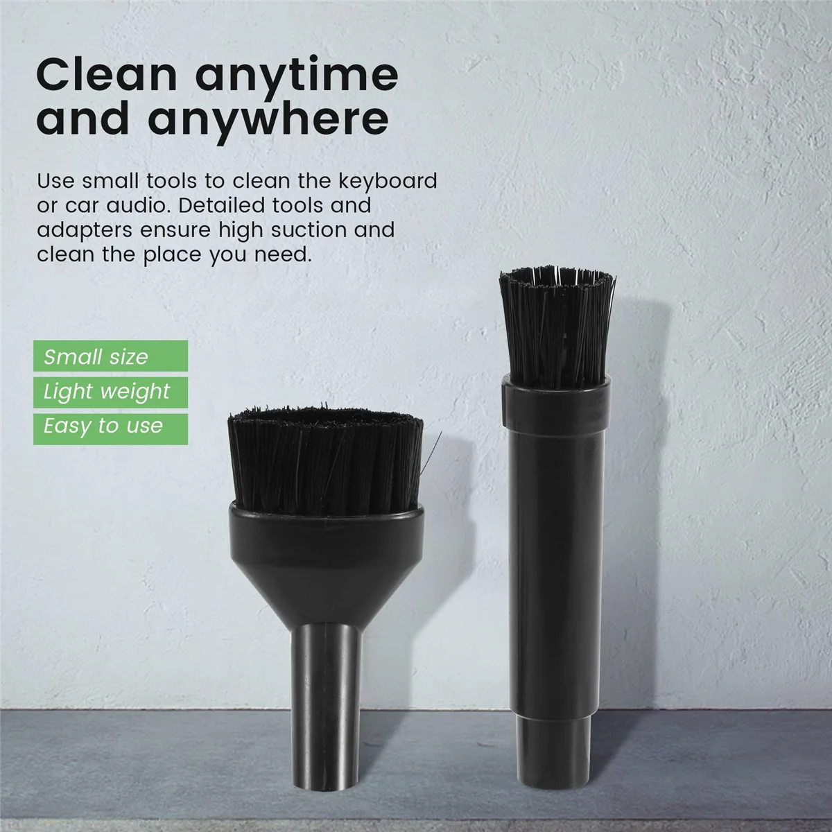 Minijuego de accesorios para microherramientas, se adapta a todas las aspiradoras