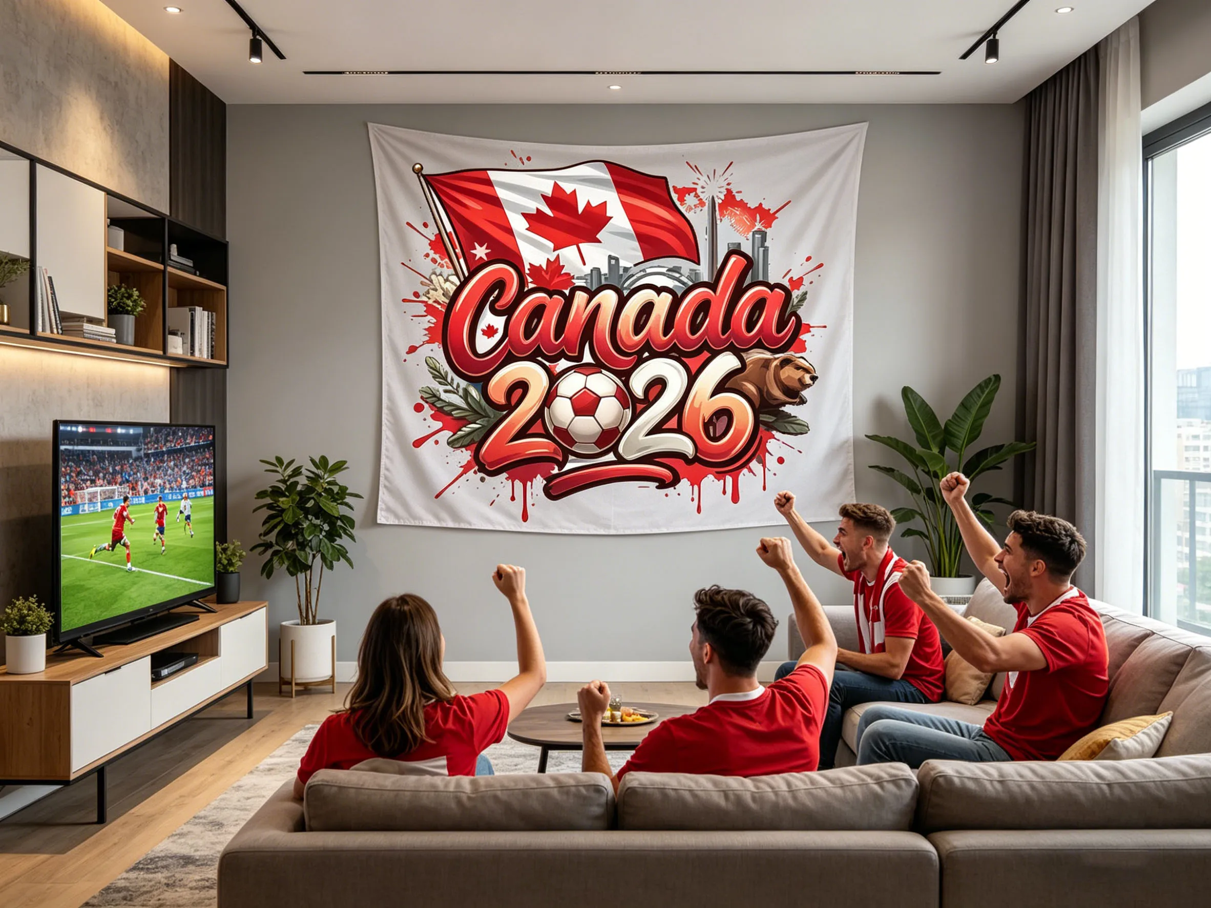 Soccer Competition Support Large Wall Tapestry Cool Room Stuff Suitable For Bedroom Home The Competition Venue for Fans support