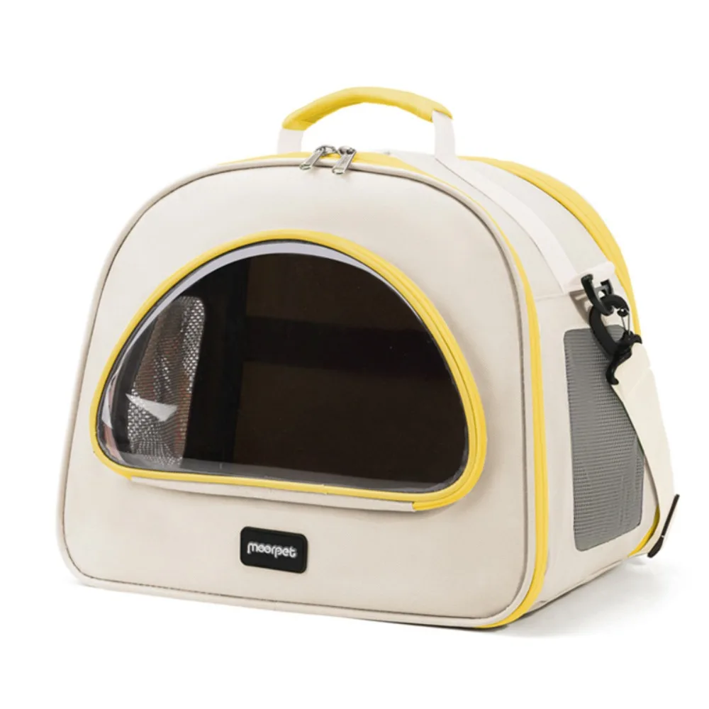 

Cat Travel Bag Breathable Pet Cat Backpack Colorful Foldable Cat Carrier Bag Portable Pet Crossbody Bag for Puppy Cats