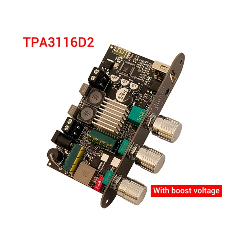 ABUO-2X ZK-1001U مع دفعة أحادية 100 واط BT مكبر للصوت مجلس ثلاثة أضعاف باس TWS لتقوم بها بنفسك المتكلم TPA3116D2 أمبير Wuzhi الصوت APP #4