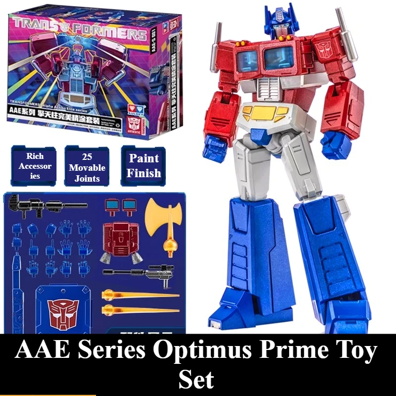 Disponibile autentico AULDEY Transformers AAE Series Megatron e Optimus Prime Deluxe Versione dipinta Set di giocattoli per ragazzi Regalo di festa
