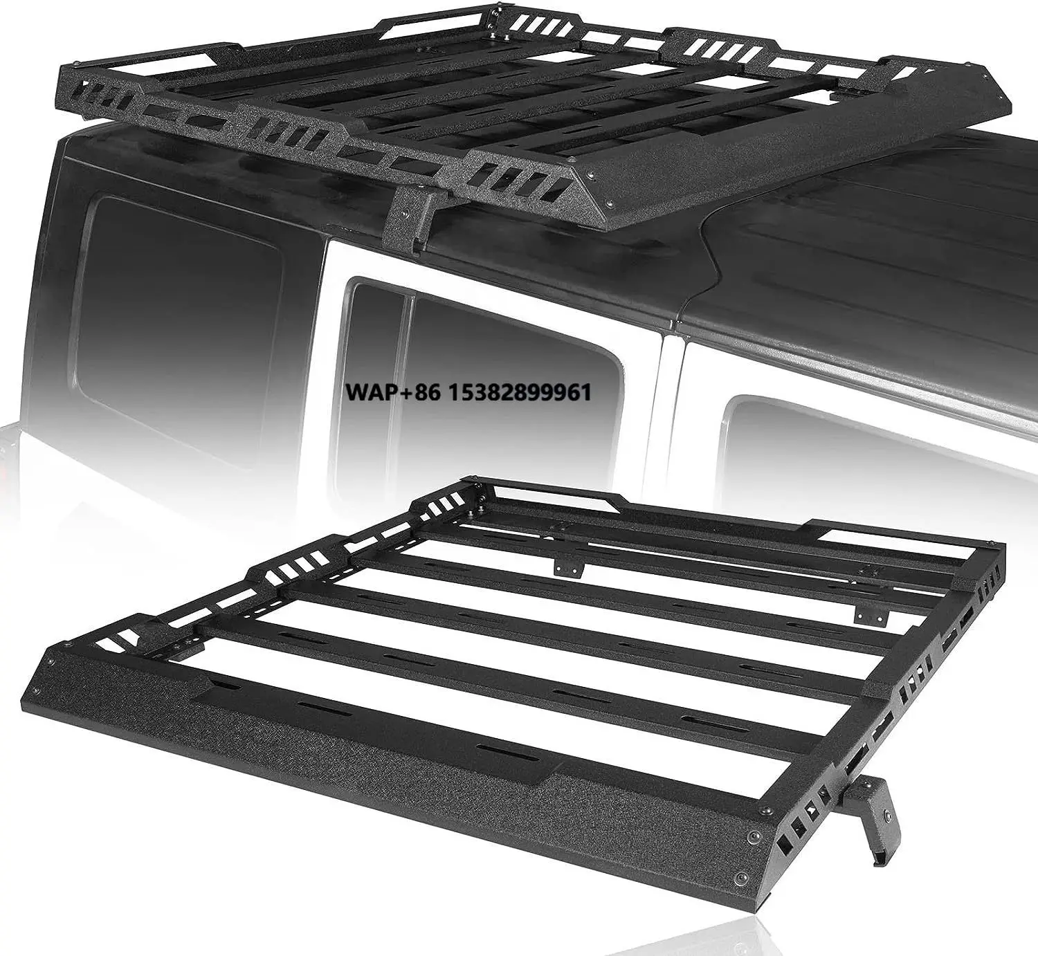 

TELLIKA Jimny Accessories Aluminum Alloy Luggage Carrier Roof Rack Box for 2018-Later Models JB74 2019 2021 2022 2023 2024 Cars