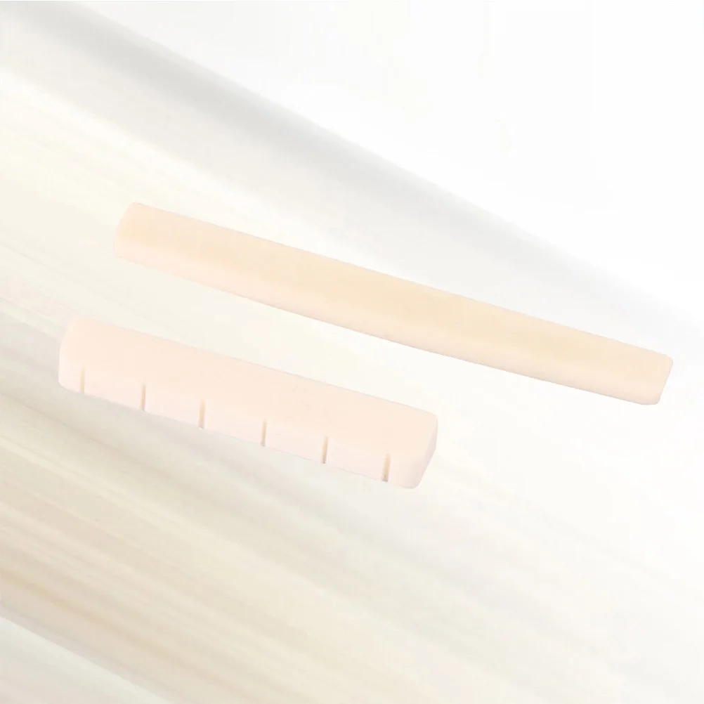 

Premium Guitar Ox Bone Bridge Saddle For Classical Acoustic Guitars Durable Arch Shape Bone Nut Guitar Accessories Gift Family