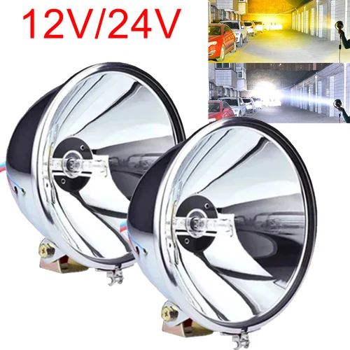 Imagen 2 del producto Luces HID de 5 pulgadas y 7 pulgadas, foco de largo alcance de 12V y 24V, Faro de observación para camión, luz de trabajo todoterreno, reflector de techo de 4x4