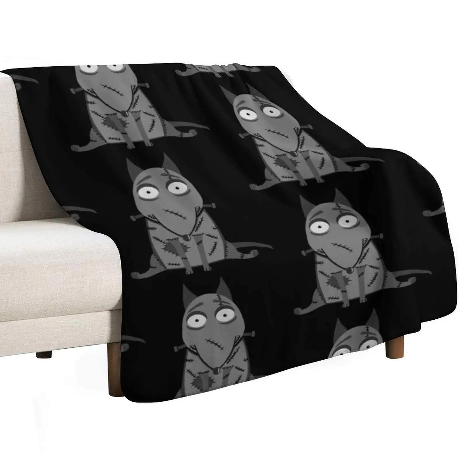 frankenweenie sparky Throw Blanket Hairys Custom Sleeping Bag Flannel Fabric Luxury Designer Decorative Sofa Blankets