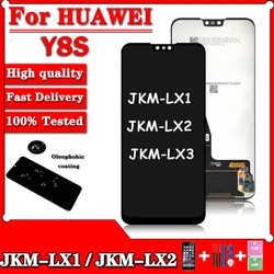 Tested For Huawei Y8s LCD JKM-LX1, JKM-LX2, JKM-LX3 Display Touch Screen Digitizer Assembly For Huawei Y8S LCD