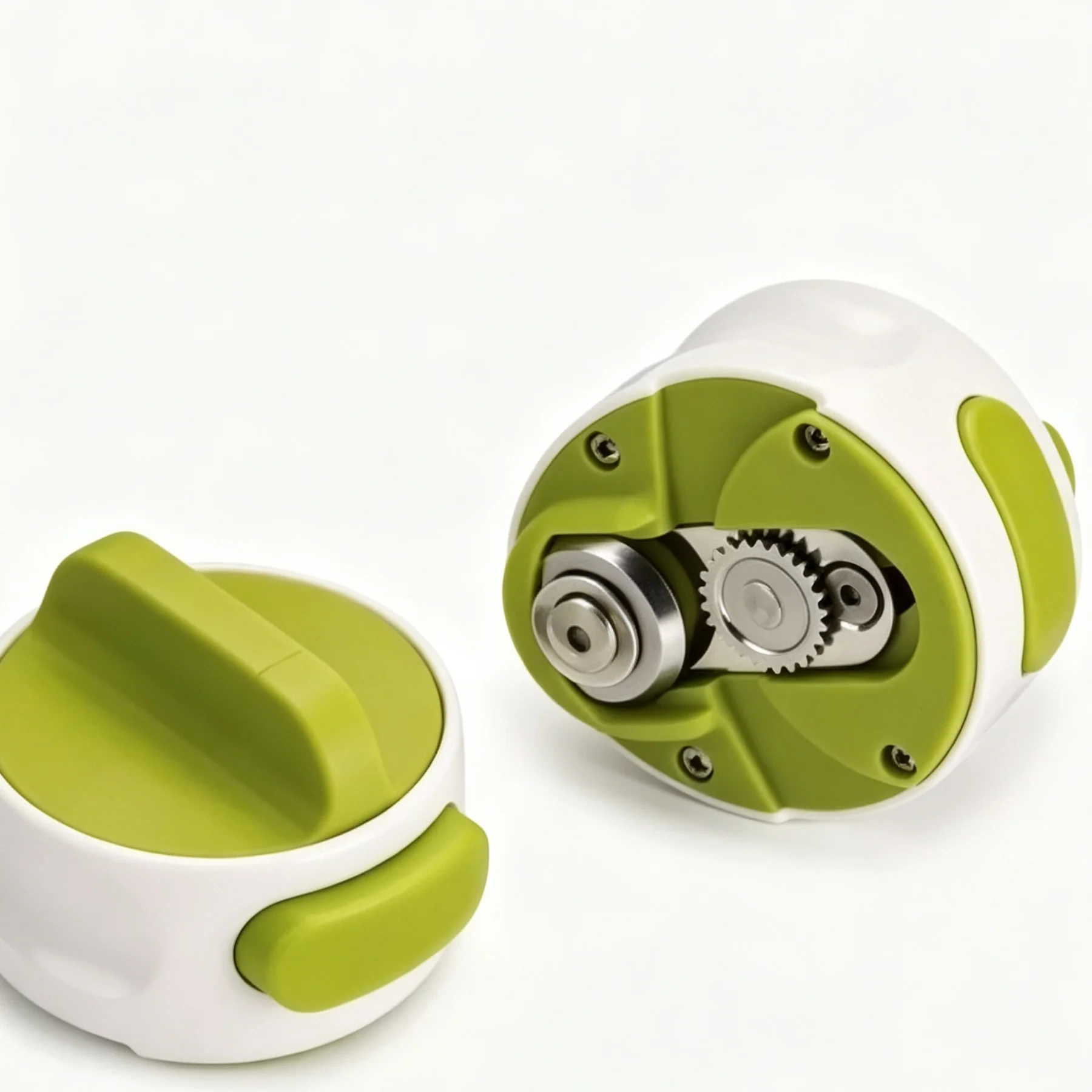 Portable Manual Can Opener Green Non‑slip Labor‑saving Jar Opener for Household view 2