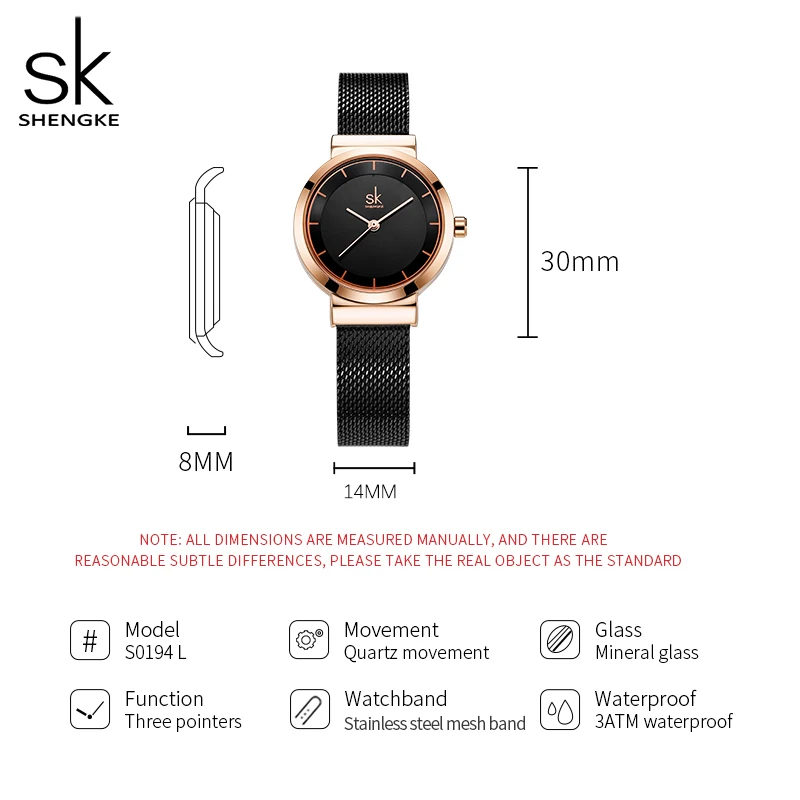 Shengke SK Luxury Brand Dress Golden Watch Ladies Elegant Diamond Quartz Wrist Watches For Women Steel Mesh Clock zegarek damski