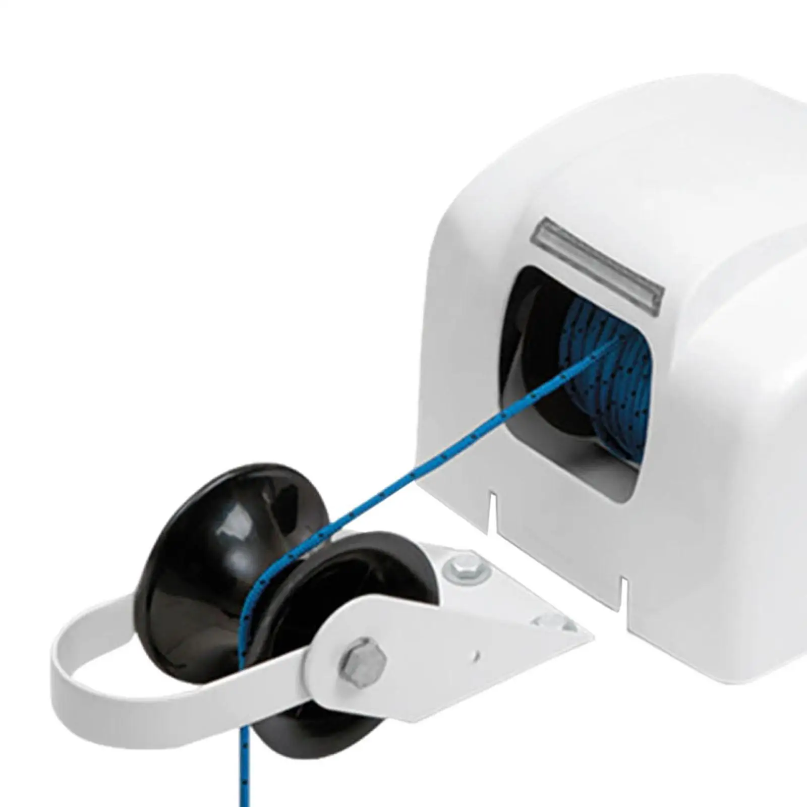 

Marine 12v Electric Anchor Windlass Kit Saltwater Resistant Stainless Steel Remote Anchor for Motor Boats