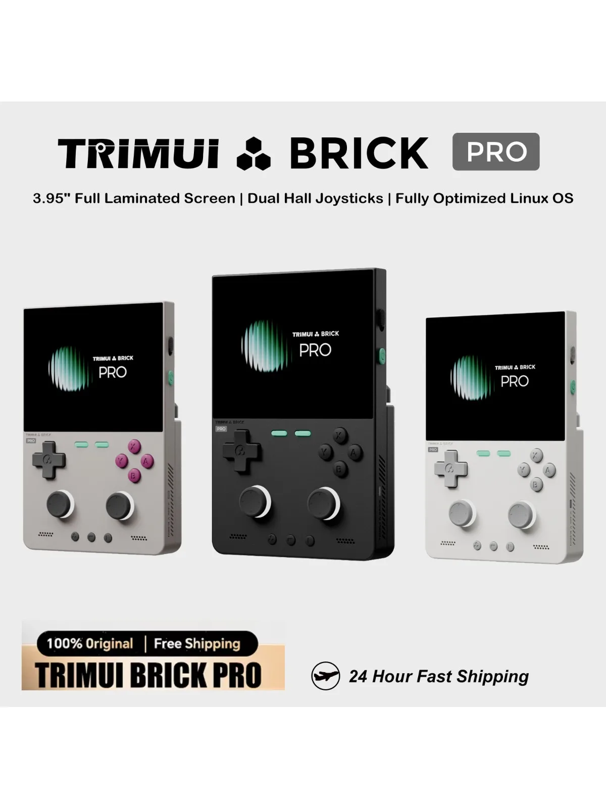 TRIMUI Brick Pro TG4040 Retro Przenośna Konsola do Gier 3.95 Cala System Linux Open Source Przenośny Odtwarzacz Wideo Prezent dla Dzieci i Dorosłych — zdjęcie produktu 7