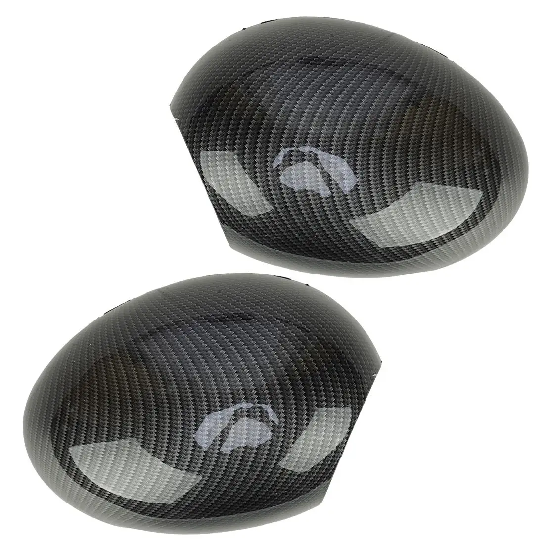 51162754913 51162754914 1 Pair Front Side View Mirror Cover Cap Fit for BMW Mini R55 R56 R57 R58 R59 R60 R61 2012 2013 ABS