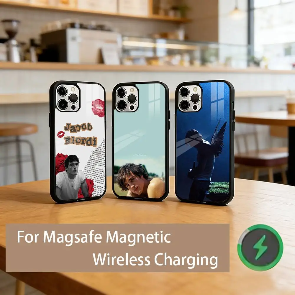

J-Jacob E-Elordi Phone Case For iPhone17,16,15,14,13,12,11 Plus,Pro Magnetic For Magsafe Wireless Charging