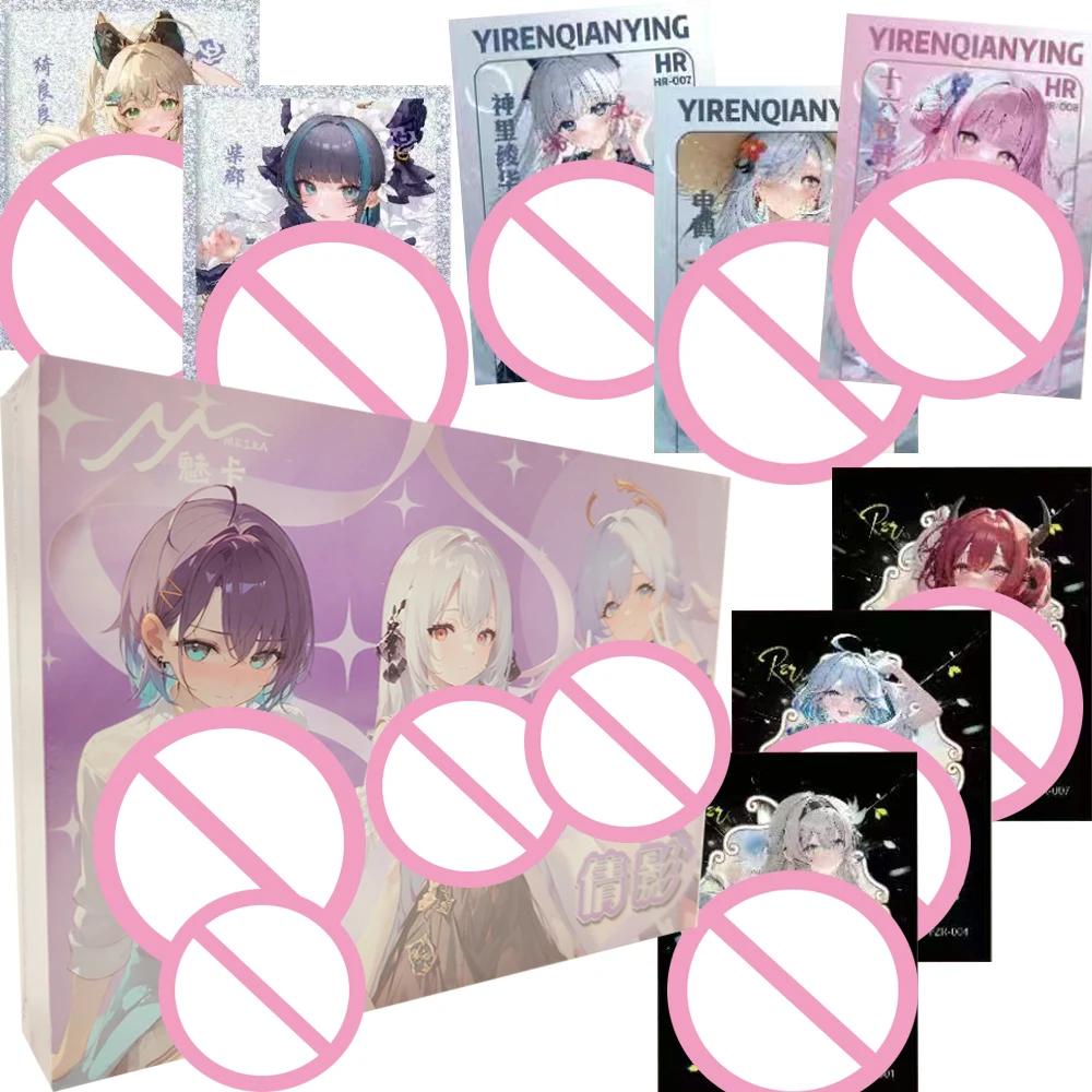 

Anime Game Goddess Character Cards Highly Beloved Beautiful and Charming Girls Visual Feast Art Crystal Cards Peripheral Gifts