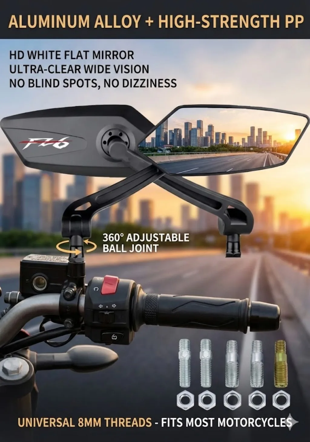 Motorcycle Rear Vie…